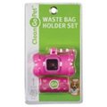 Clean Go Pet Clean Go Pet ZW4641 75 Bone Waste Bag Holder Pink ZW4641 75